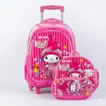 Maleta-Escolar-Con-Ruedas-Y-Carrito-Sanrio