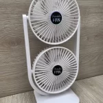 Ventilador-Doble-Portatil-Recargable