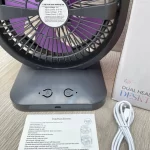 Ventilador-Doble-Portatil-Recargable