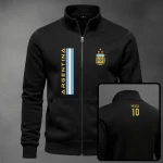 Buzo Cuello Alto Argentina Bordado