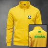 Buzo Cuello Alto Brasil Bordado