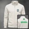Buzo Cuello Alto Brasil Bordado