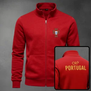 Buzo Cuello Alto Portugal Logo Bordado