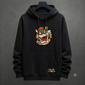 Buzo con Capota Bowser Estampado