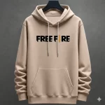 Buzo con Capota Free Fire Estampado