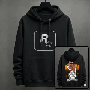 Buzo con Capota GTA Estampado