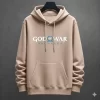 Buzo con Capota God Of War Estampado