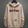 Buzo con Capota Harry Potter Estampado