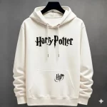 Buzo con Capota Harry Potter Estampado
