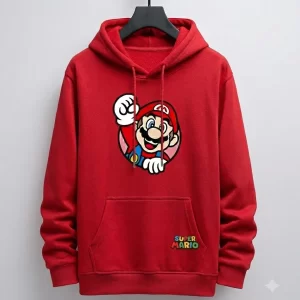 Buzo con Capota Super Mario Estampado