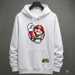 Buzo con Capota Super Mario Estampado