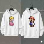 Buzos con Capota Pareja Mario y Peach