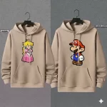 Buzos con Capota Pareja Mario y Peach