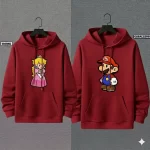 Buzos con Capota Pareja Mario y Peach
