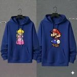 Buzos con Capota Pareja Mario y Peach