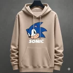 Buzo con Capota Sonic Estampado