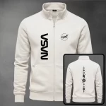 Buzo cuello alto Nasa Logo Bordado