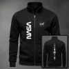 Buzo cuello alto Nasa Logo Bordado