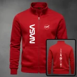 Buzo cuello alto Nasa Logo Bordado