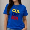 Camiseta COL-OM-BIA Estampada