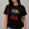Camiseta COL-OM-BIA Estampada