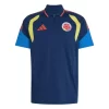 Camiseta Colombia Azul Tipo Polo Hombre