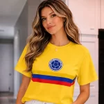 Camiseta Colombia Federación Central Estampada