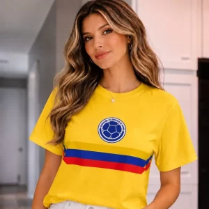 Camiseta Colombia Federación Central Estampada