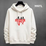 Buzo con Capota Stranger Things Estampado