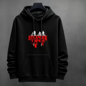 Buzo con Capota Stranger Things Estampado
