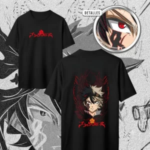 Camiseta Black Clover Asta #1 SPC