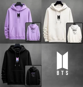 Buzos con Capota Bts Army Estampados