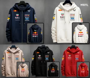 Buzo con Capota Red Bull Estampado