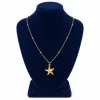 Cadena Con Dije Estrella de Mar Dorada