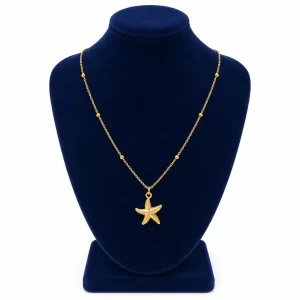 Cadena Con Dije Estrella de Mar Dorada