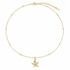 Cadena Con Dije Estrella de Mar Dorada