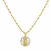 Cadena Gruesa con Dije de la Virgen