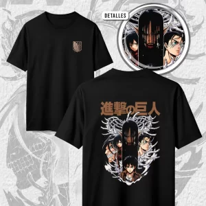 Camiseta Attack On Tittan #2 SPC
