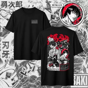 Camiseta-Baki-Hanma