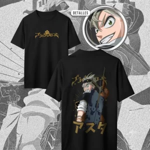Camiseta Black Clover Asta #2 SPC