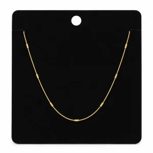 Collar Largo Dorado de 40cm