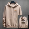 Buzo con Capota Moschino Estampado en Espalda