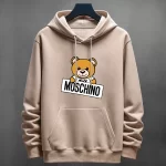 Buzo con Capota Moschino Estampado