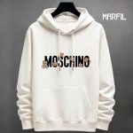 Buzo con Capota Moschino Estampado Central