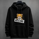 Buzo con Capota Moschino Estampado