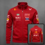 Buzo Cuello Alto Carro Red Bull Estampado