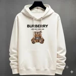 Buzo con Capota Burberry Estampado