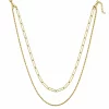 Set de Cadenas y Espiral Dorado
