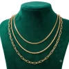 Set de Collares Elegantes Dorado