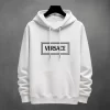 Buzo con Capota Versace Logo Estampado